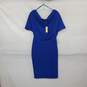 Alexia Admor Cobalt Blue Midi Sheath Dress WM Size M NWT image number 2