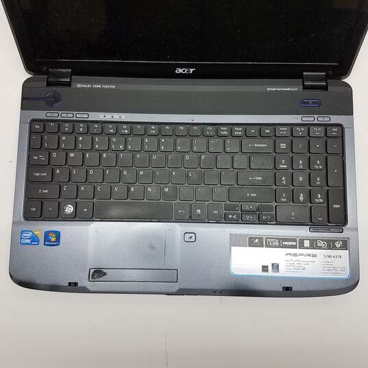 ACER Aspire 5740 15in Laptop Intel i5 M430 CPU RAM & 320GB HDD image number 2