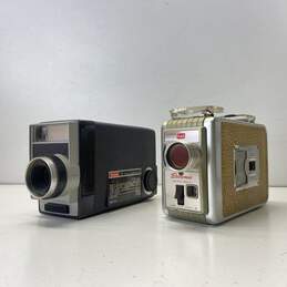 Vintage Kodak 8 & Brownie Movie Cameras