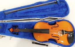 VNTG Czechoslovakian Josef Lidl Brand 3/10 Model 12 Inch Viola w/ Case and Bow