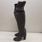 Renvy Suede Knee High Maya Boots Grey 5 image number 2