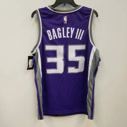 Mens Purple Sacramento Kings Marvin Bagley III #35 Football NBA Jersey Sz L alternative image