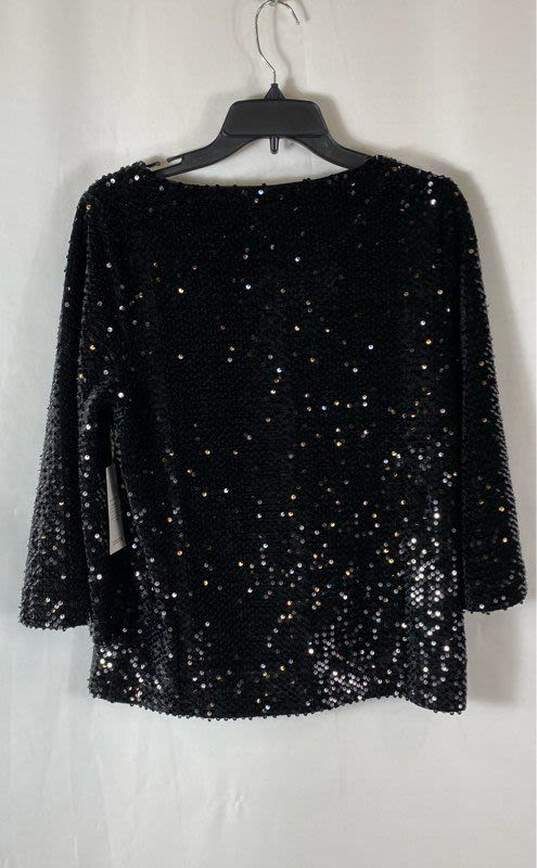 Chico's Black Blouse - Size 1 image number 4