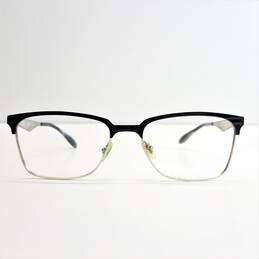 Ray-Ban Rectangle Eyeglasses Black/Silver alternative image