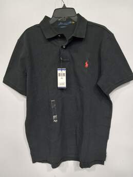 Ralph Lauren Polo Men's Black Polo Shirt- Sz  M NWT