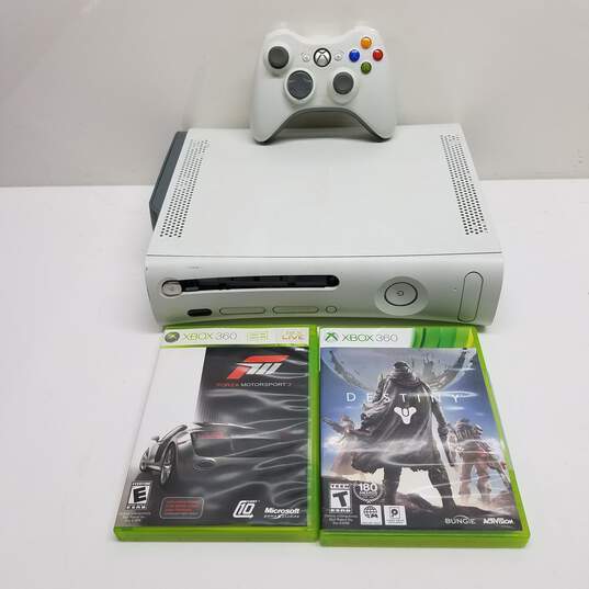 Microsoft Xbox 360 60GB Console Bundle with Controller & Games #6 image number 1