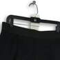 NWT Womens Black Elastic Waist Flat Front Pull-On A-Line Skirt Size 12 image number 4