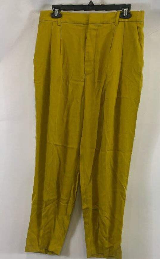 Zara Women's Mustard Pants- L NWT image number 1