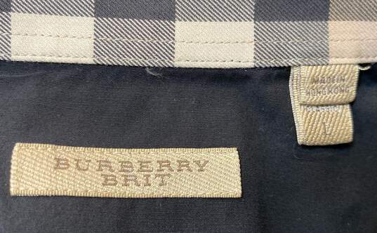 Burberry Brit Black Button Up - Size Large image number 3