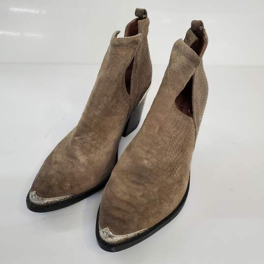 Jeffrey Campbell Cromwell Suede Boots Size 9 image number 2