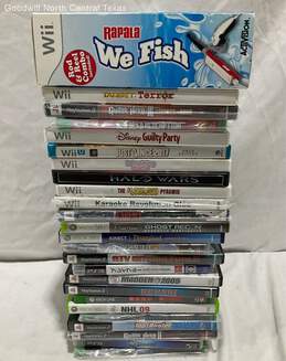 Lot of 25 Assorted Video Games for Various Consoles