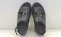 Dr Martens Leather Cut Out Platform Sandals Black 9 image number 6