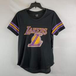 NBA Ultra Game Lakers Women Black Shirt S NWT