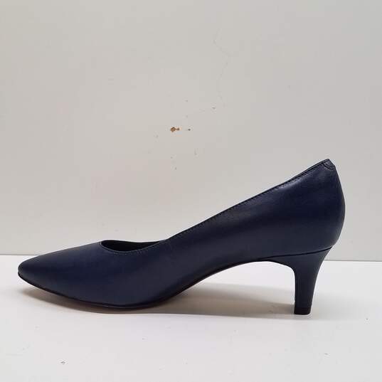 Clarks Collection Cushion Soft Heels Blue 10 image number 2