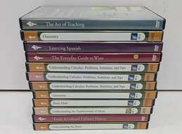 Bundle of Twelve Assorted The Great Courses DVDs