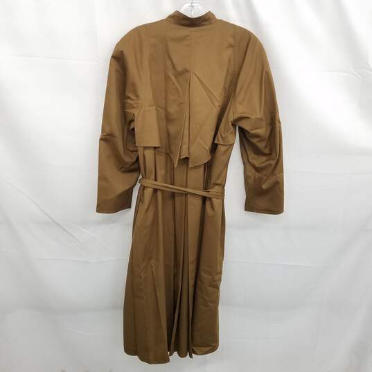 Four Seasons of London Brown Women's Trench Coat Size 8 image number 2