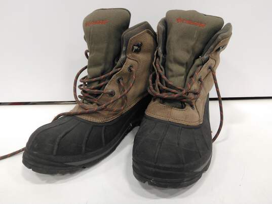 Columbia Men's Brown Hiking Boots Size 11 image number 1
