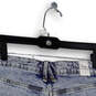 NWT Womens Blue Denim Medium Wash Bombshell Cut-Off Shorts Size 8/29 image number 4