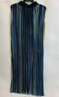 NWT BCBG Max Azria Womens Multicolor Striped Sleeveless Maxi Dress Size Large image number 1