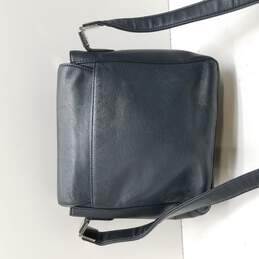 Liz Claiborne Blue Leather Crossbody Bag alternative image