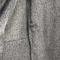 Mens Gray Brown Long Sleeve Pockets Notch Lapel Three-Button Blazer Size XL image number 4