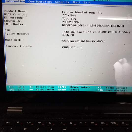 Lenovo IdeaPad Yoga 11S Intel Core i5@1.5GHz Storage 128GB memory 4GB Screen 11 Inch image number 5