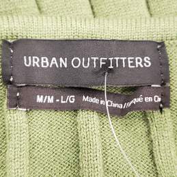 Urban Outfitters Women Green Ribbed Dress  M/L NWT
