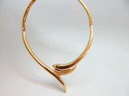 Vintage Art Dico Monet & Napier Gold Tone Clip-On Earrings Necklaces & Bangle Bracelet 229.6g alternative image