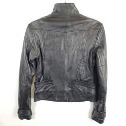 Roberto Cavalli Women Black Leather Jacket XS alternative image