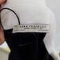 Zara Black Collar Embellished Short Sleeved Dress WM Size S NWOT image number 3