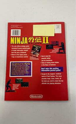 Nintendo Power Strategy Guide Volume SG2/NP15: Ninja Gaiden II alternative image