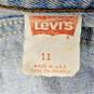 Vintage Native Blue Levi's Jeans Size Women's 11 High Rise Light Wash Mom Jeans image number 5
