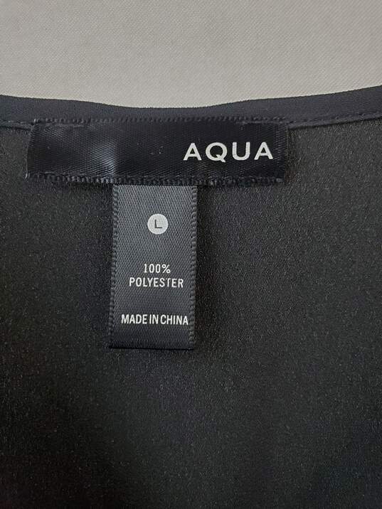 Aqua Black Polyester Romper Size L image number 3