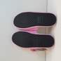 Girls Youth Baltimore Ravens Pink/Black Love Glitter Slide Slippers image number 5