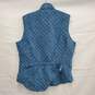 Outback Trading Company WM's Quilted Blue Vest Size LG image number 2