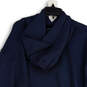 NWT Womens Blue Regular Fit Long Sleeve Pullover Hoodie Size Large image number 4