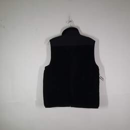 NWT Mens Sleeveless Zipper Pockets Mock Neck Full-Zip Vest Size Medium alternative image