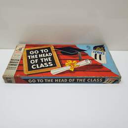 Vintage Go to the Head of the Class Board Game For Parts