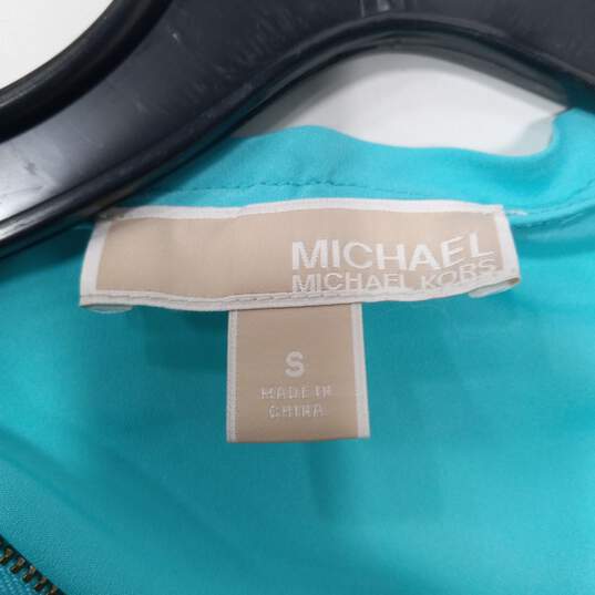 Michael Kors Women's Turquoise Sleeveless Top Size S image number 3