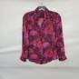 Dolce & Gabbana Women's Rose Floral Print Button Up Blouse Size 40 image number 1