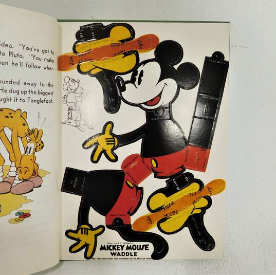 1992 Disney Mickey Mouse Waddle Book with Cutouts image number 5