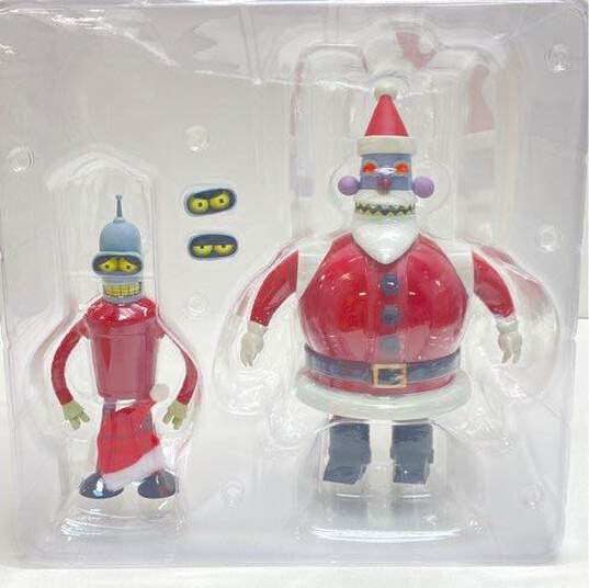 2008 Toynami SDCC Convention Exclusive Futurama Santa Bender & Robot Santa image number 2