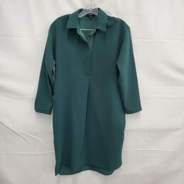 Madewell WM's Bowling Green Knee Length Button Dress Size SM alternative image