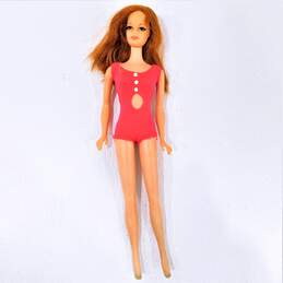 Vintage Mattel Barbie Twist N Turn Stacey Doll Titian Penny Red Hair W/ Swimsuit