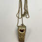 Designer Betsey Johnson Gold-Tone Rhinestone Adjustable Pendant Necklace image number 2