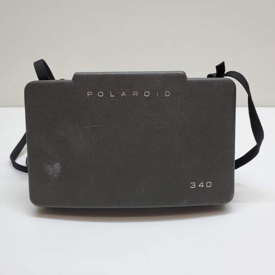 Vintage Polaroid Automatic 340 Land Camera For Parts/Display image number 1