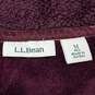 L.L. Bean Women's Purple Open Front Cardigan Jacket Size M image number 4