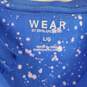 Wear By Erin Andrews Women Blue Graphic Shirt L image number 4