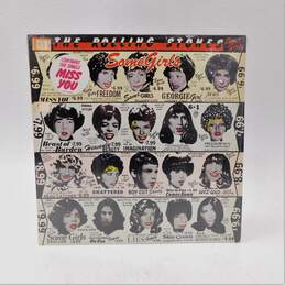 The Rolling Stones Some Girls Vinyl Record With Promo alternative image