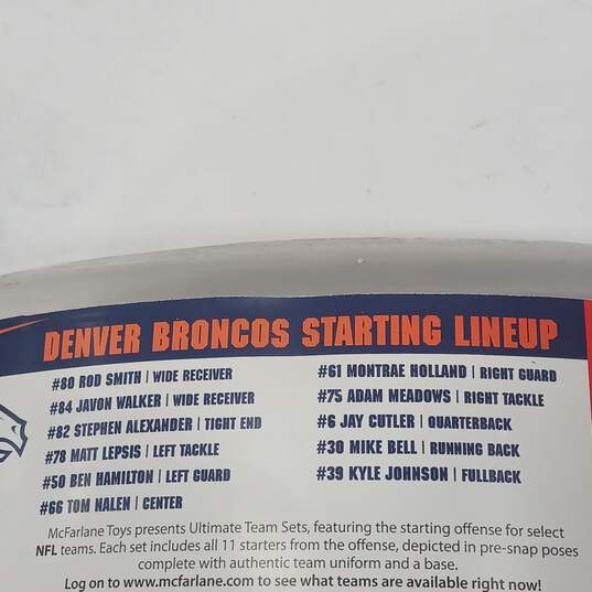 McFarlane NFL Denver Broncos Starting Lineup Miniature Set image number 3